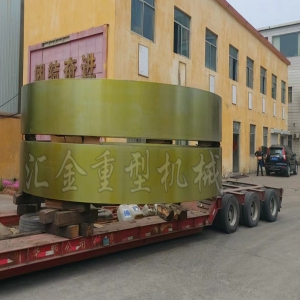 轮带，铸钢轮带发货现场